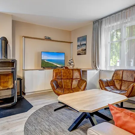 Apartmán Duenenhaeuser Unserusedomde Ca75qm Mit Privater Sauna Und Kamin Parkplatz Direkt Am 10i1 Uckeritz